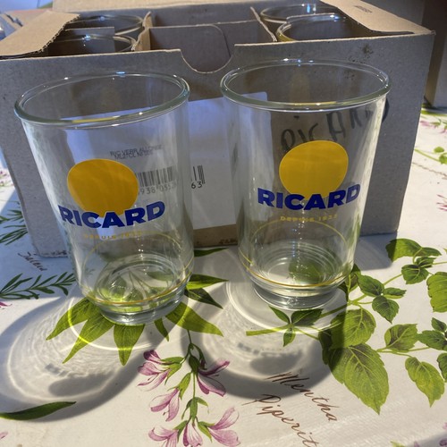 Ricard becher glas 2 - becher, x