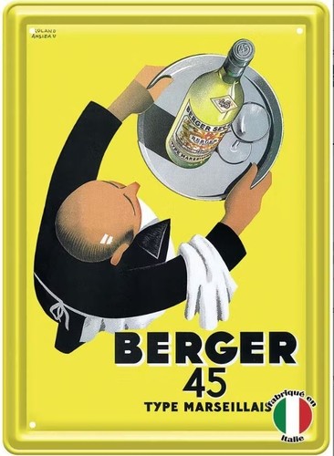 Nostalgic schild berger - schild:,