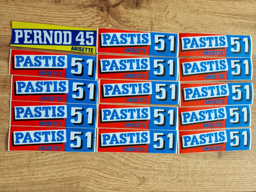 Aufkleber sticker pastis 51 - 15,