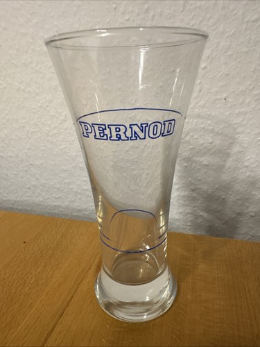 Altes pernod glas - pernod, höhe