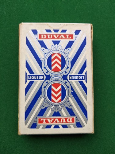 Vintage werbekartenspiel der - werbekartenspiel,