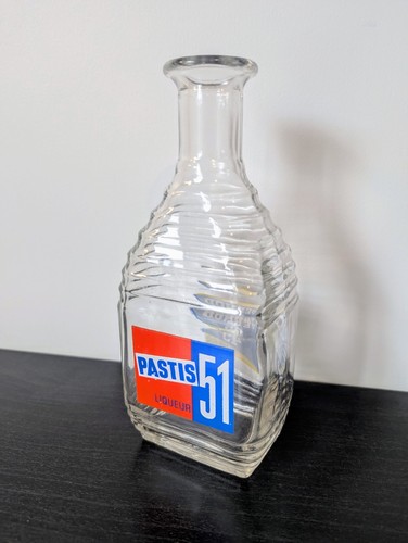 Werbekaraffe aus glas pastis - aus,