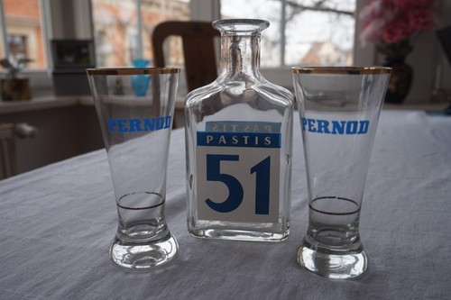 Pastis karaffe mit 2 - 51,